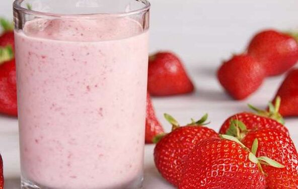 strawberry slimming smoothie