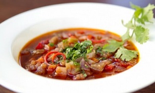 vegetable soup for the 6 petal diet