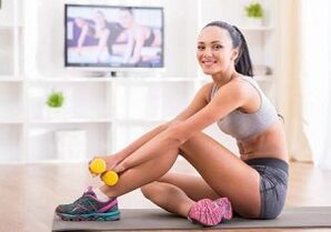 playing sports to lose weight at home